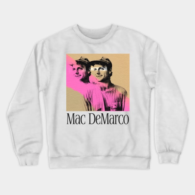 Mac DeMarco Original Fan Artwork Crewneck Sweatshirt by unknown_pleasures